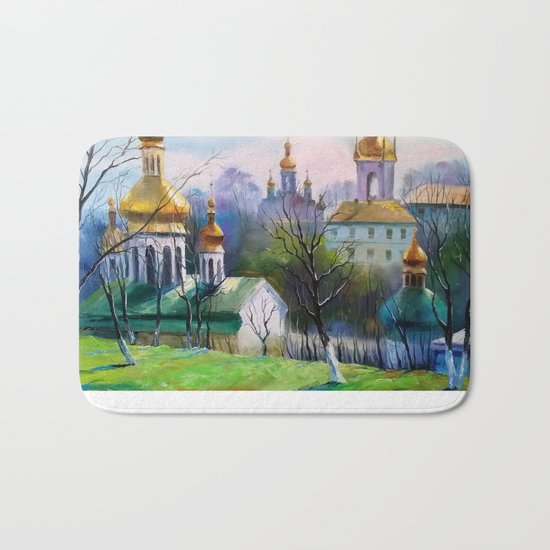 Holy Dormition Kiev-Pechersk Lavra Bath Mat
