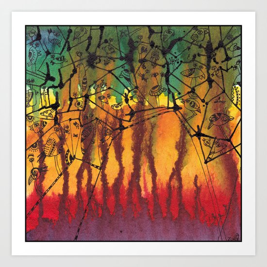 Birds Art Print
