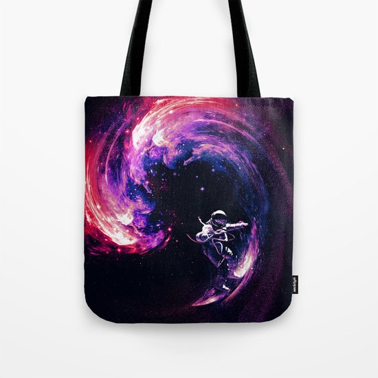 Space Surfing Tote Bag