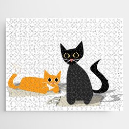 Cats on Totes Jigsaw Puzzle