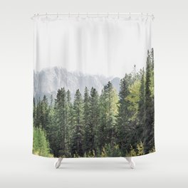 Treeline - Nature and Landscape Photography Shower Curtain