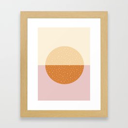 Rustic Moon Framed Art Print
