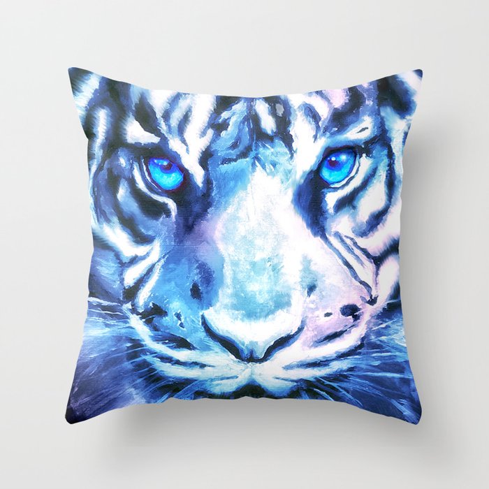 White tiger pillow hot sale