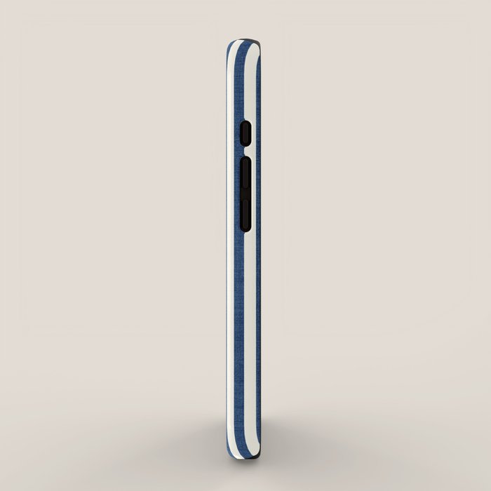 Pinstripe in Navy Blue