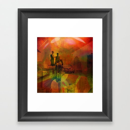 Avant-gardist construction Framed Art Print