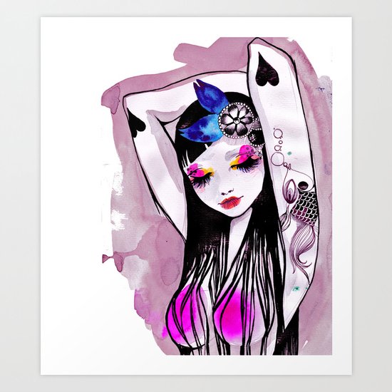 Aife Art Print