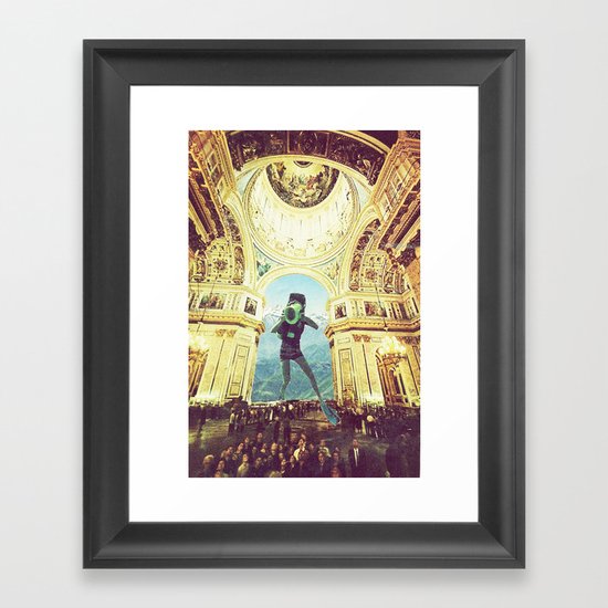 scuba Framed Art Print