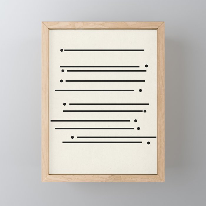 Framed Mini Art Print