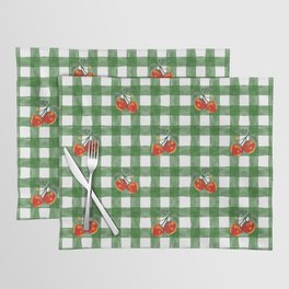Tomato Gingham Placemat