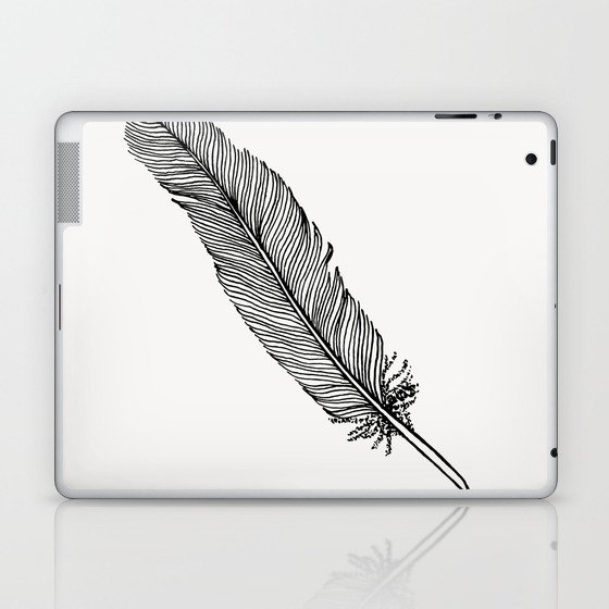 Quill Feather Laptop & iPad Skin