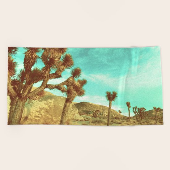 Desert Cactus Beach Towel