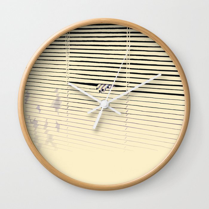 Who's there Wall Clock