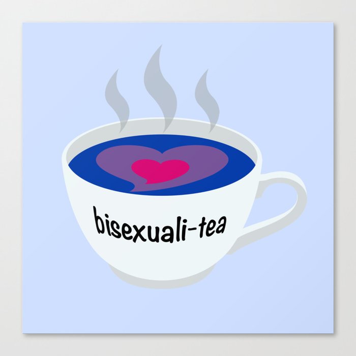 Bisexuality Bisexualitea Canvas Print