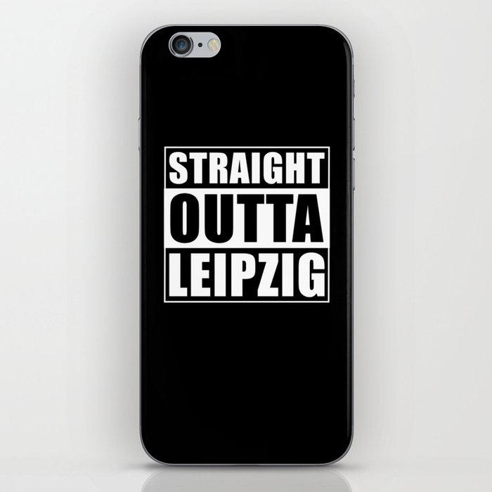 Straight Outta Leipzig iPhone Skin