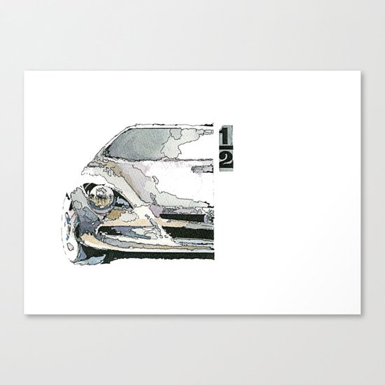 1/2 Canvas Print