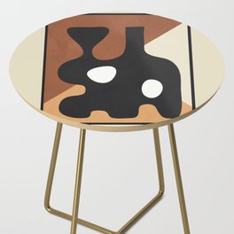 Abstract Art Vase 15 Side Table