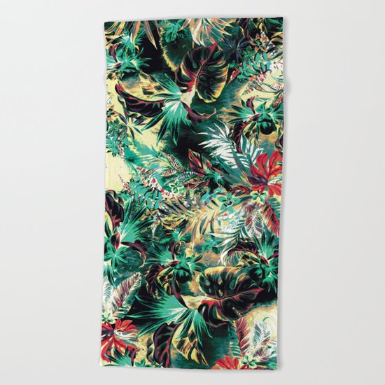 TROPICAL HEAVEN Beach Towel