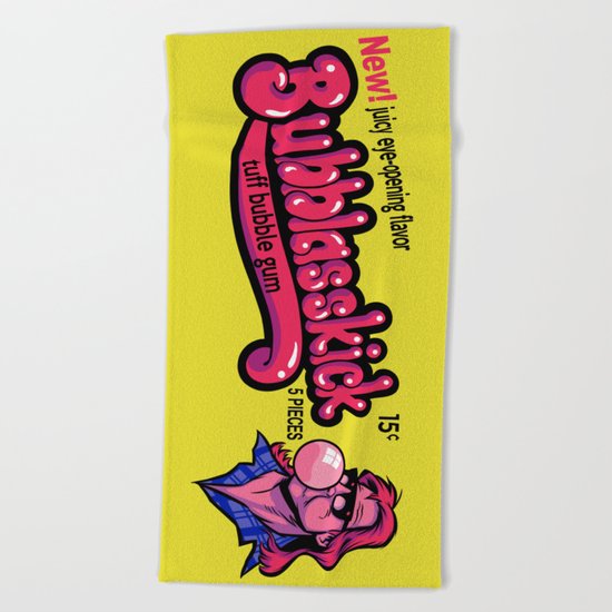 BUBBLASSKICK Beach Towel