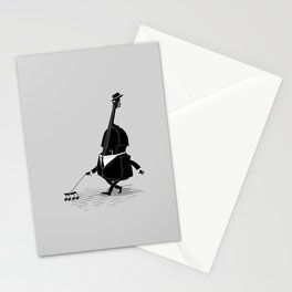 Walking Bass Stationery Cards