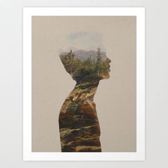 Side by Side Art Print