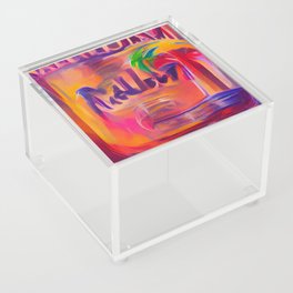Malibu Rum Acrylic Box