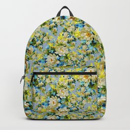 Lovely colorful flower pattern design for your home decor 2 Backpack