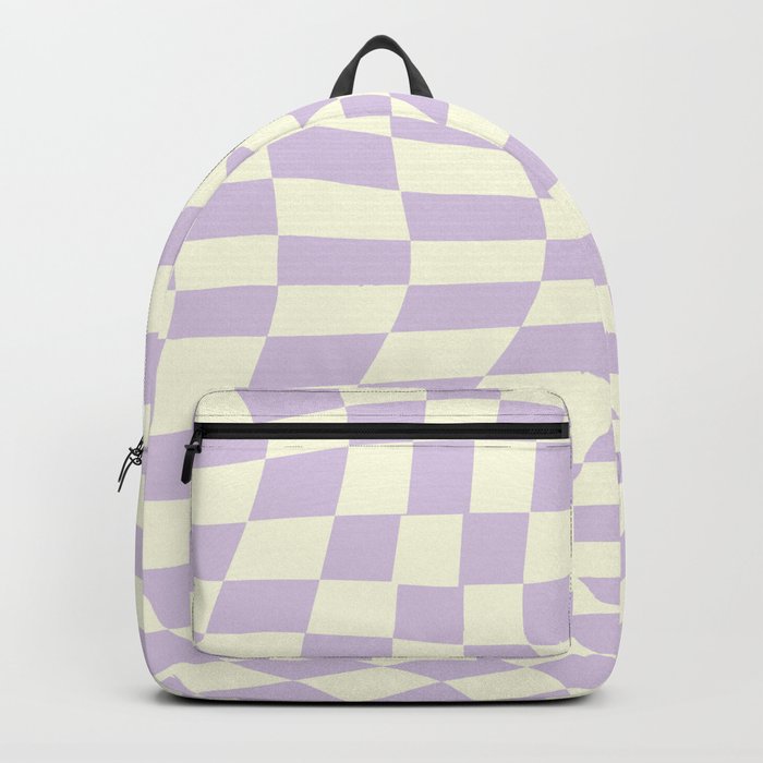 Warp Checker in Purple Backpack