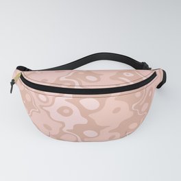 Coral Marble Fanny Pack