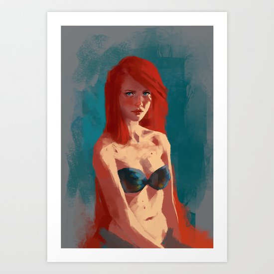 Ariel Art Print