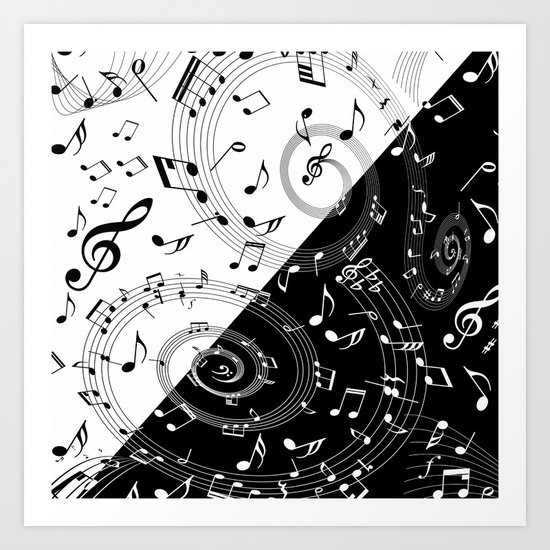 i love music Art Print