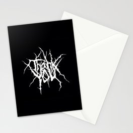 Metal Thank You Stationery Cards