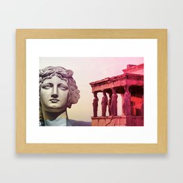 Mount Olympus Framed Art Print