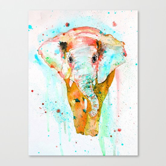 Elephant Canvas Print