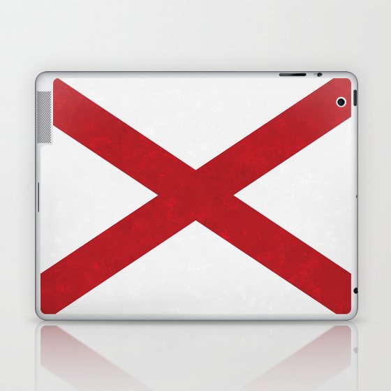 Flag of Alabama US State Laptop & iPad Skin
