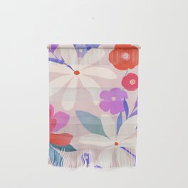Pink Florals Wall Hanging