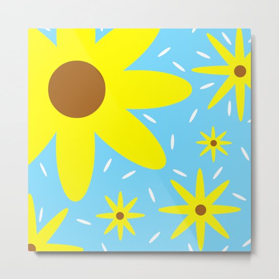 Nothing But Flowers Metal Print