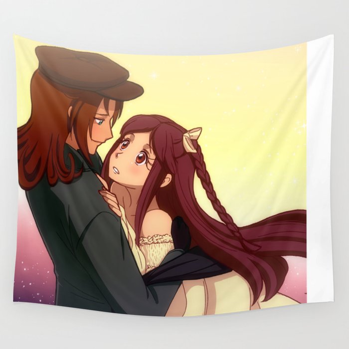 livNPC Shasta and Marie Wall Tapestry