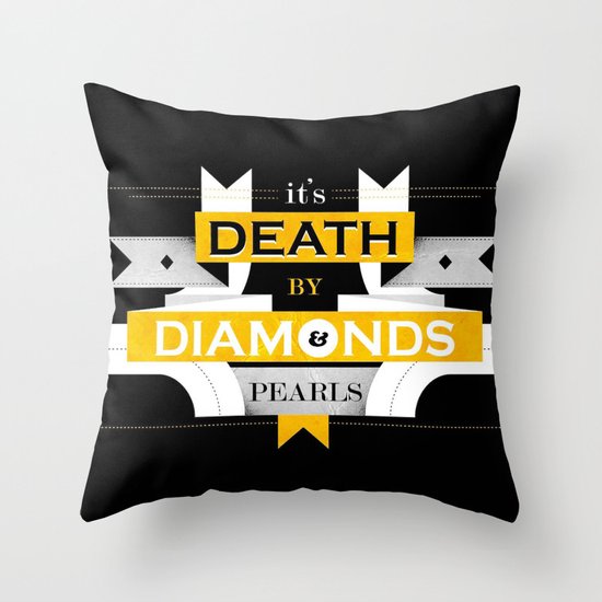 Lyric Love - "SKULLS" Throw Pillow