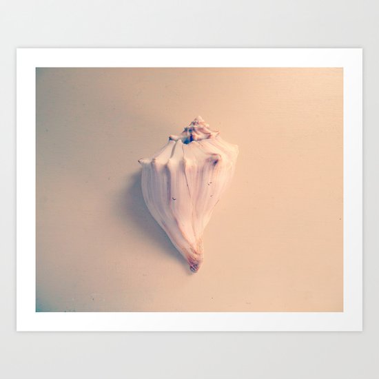 You Can Hear the Ocean Art Print