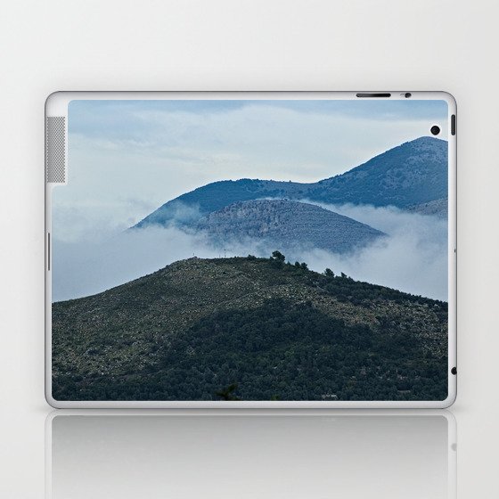 Hills Clouds Scenic Landscape 4 Laptop & iPad Skin