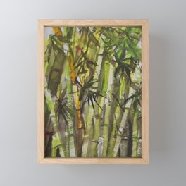 Lucky Bamboo Framed Mini Art Print