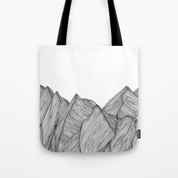 Mountains III Tote Bag