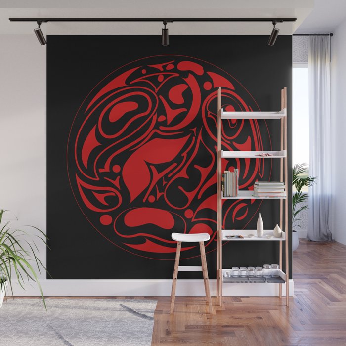 Abstract Indigenous Ornament Wall Mural