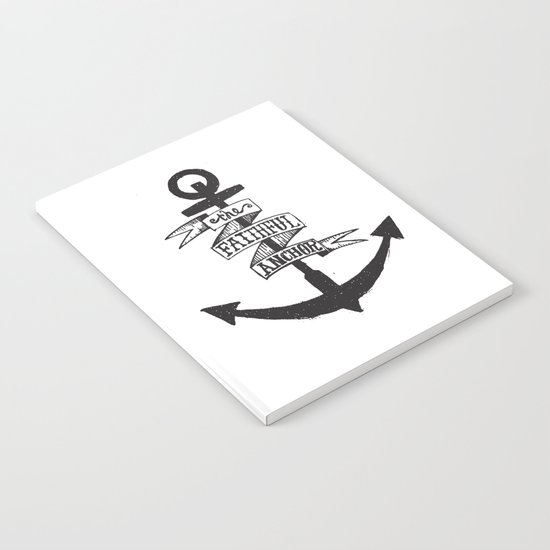 The Faithful Anchor Notebook