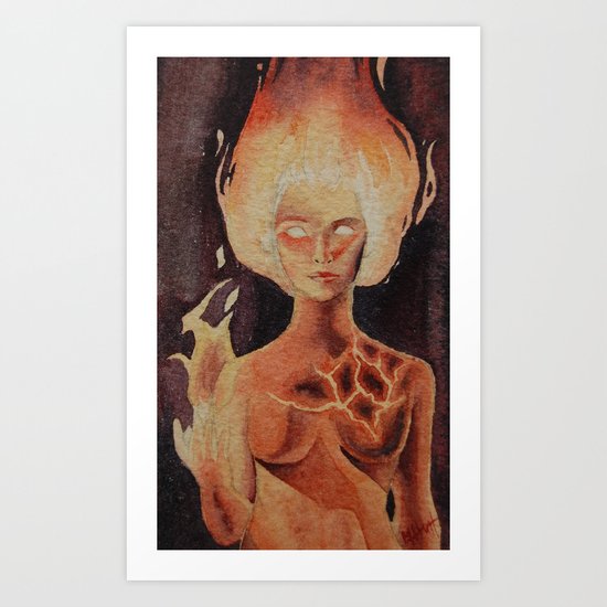 Fire Bringer Art Print