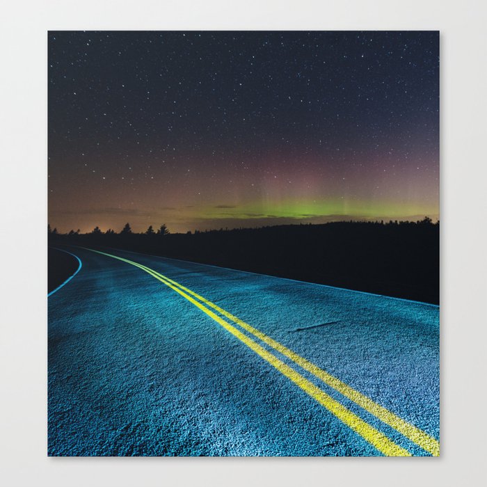 Road to the North Canvas Print