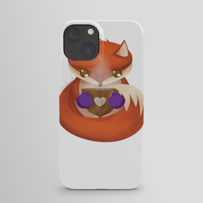Foxy Hot Cocoa iPhone Case