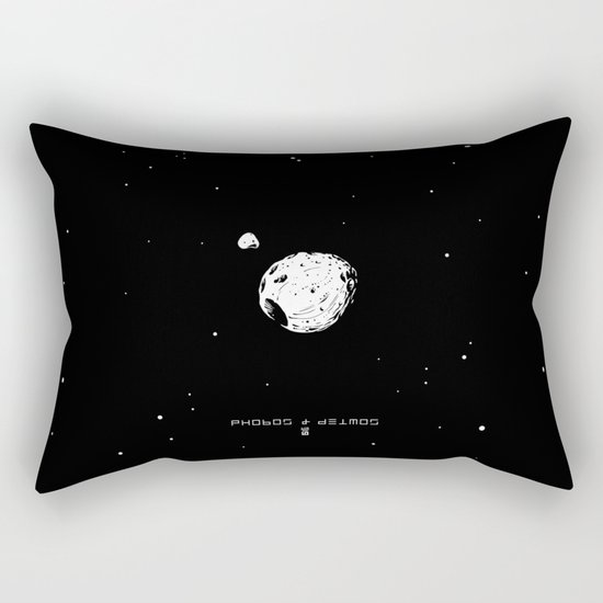 PHOBOS & DEIMOS Rectangular Pillow