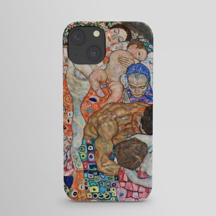 Gustav Klimt - Death And Life iPhone Case