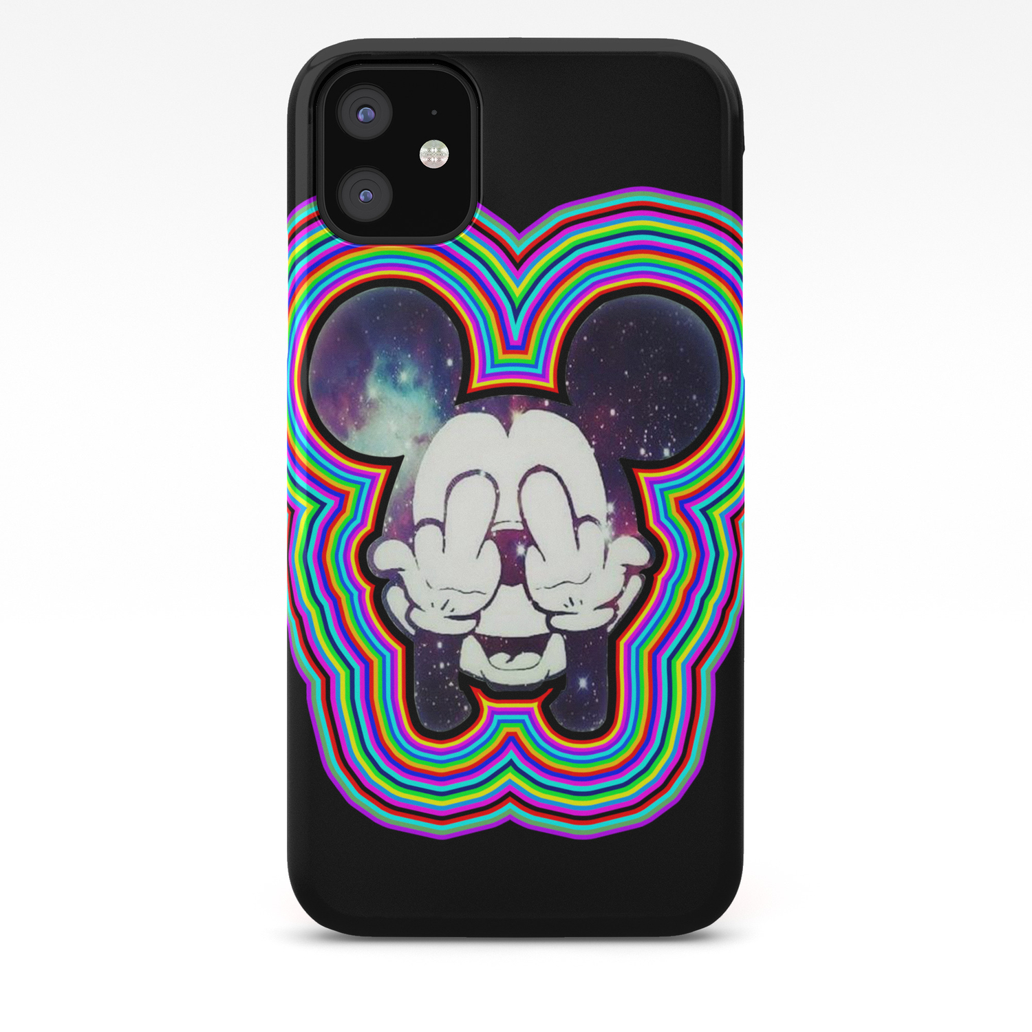Fucking Mickey Mouse Iphone Case By Lorenzocecchini Society6